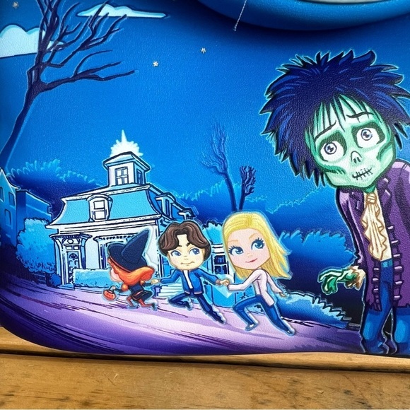 Loungefly | Disney Halloween Hocus Pocus Poster Glow Mini Backpack - Picture 12 of 16